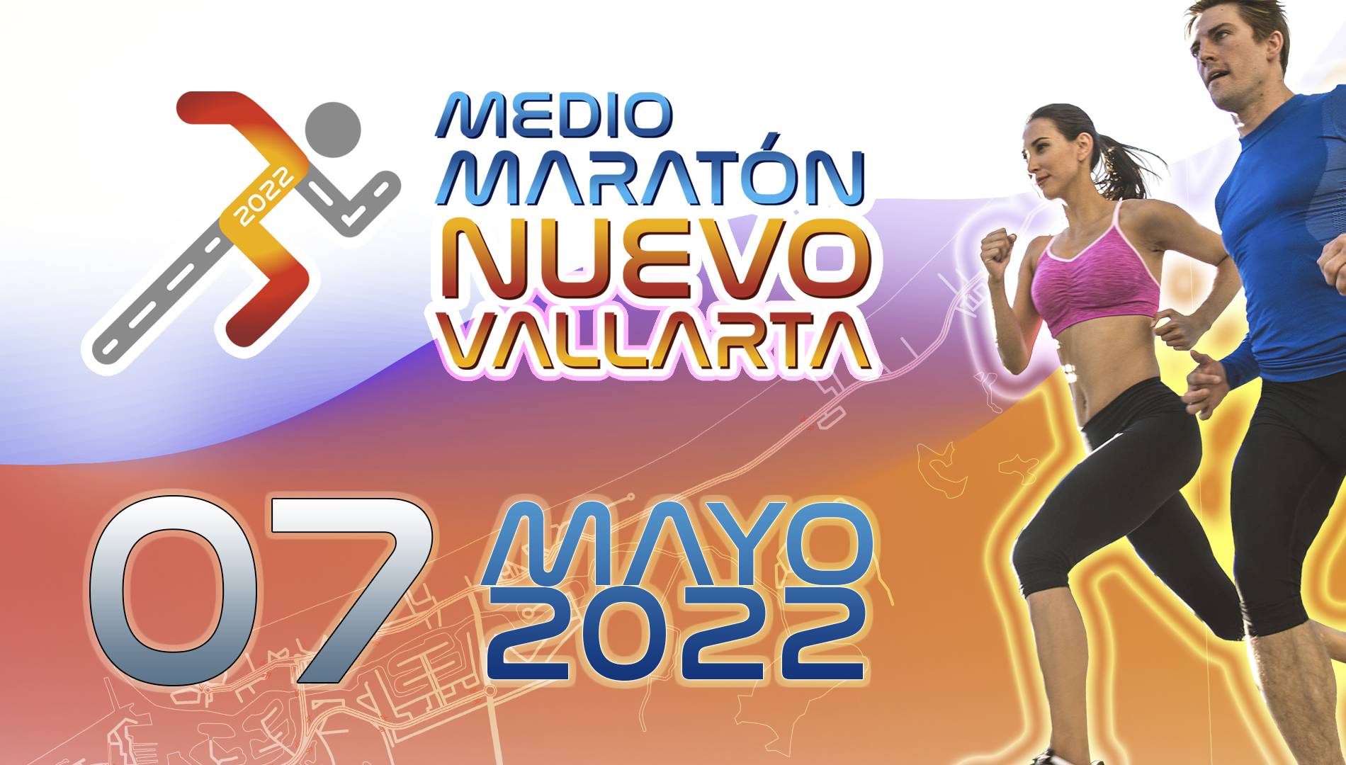 1ER MEDIO MARATON-10K-5K NUEVO VALLARTA 2022